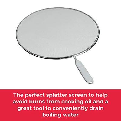 Metaltex antispatdeksel alu 33cm