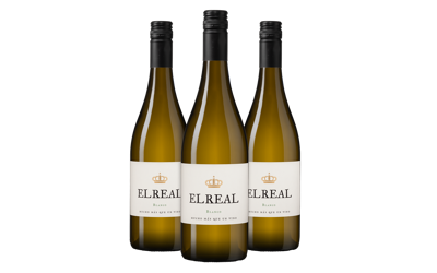 3 flessen El Real Blanco Probeerpakket