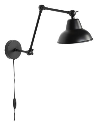 ZILT Wandlamp 'Vardon' kleur Zwart