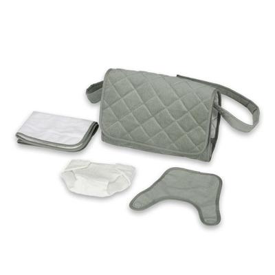 Poppen Verzorgingstas - Corduroy Mint