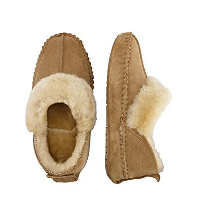 Warmbat Pantoffels Barrine BAR341026 Camel Bruin-36 maat 36
