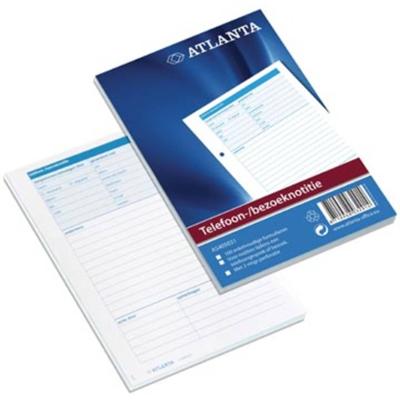 Telefoon/bezoeknotitie Djois Atlanta A5 100vel Telefoon/bezoeknotitie Djois Atlanta A5 100vel