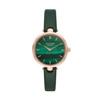 Horlogeband Kate Spade New York KSW1529 Leder Groen 12mm - thumbnail