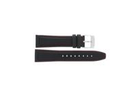 Horlogeband Lotus 18587-1 / 18587-4 Leder Zwart 22mm - thumbnail