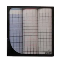 3 stuks - Heren zakdoeken Abel - Stoffen katoenen zakdoeken - 40 - 40 - 40 - 40 - 40 - 40 - 40 - 40 - 40 - 40 - 40 - 40 - 40 - 40 - 40 - thumbnail