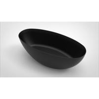 Vrijstaand Ligbad Arcqua Ica 170x80 Mat Zwart Arcqua - thumbnail