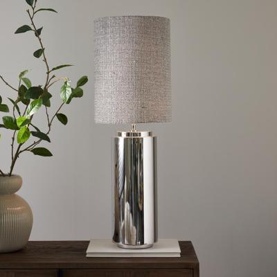 Rivièra Maison Lampenkap 'Baker' Linnen, 40cm hoog