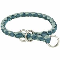 TRIXIE HALSBAND HOND CAVO HALFSLIP PETROL / SALIE 35-41X1,2 CM - thumbnail