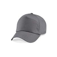 Beechfield CB10B Junior Original 5 Panel Cap - Graphite Grey - One Size - thumbnail