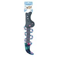 CoolPets Pull Me! Crocky Rope Flower - thumbnail