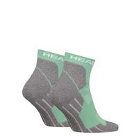 HEAD Wandelsokken All Climates Hiking Quarter 2-pack Licht Groen-43/46 - thumbnail