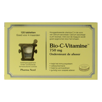 Pharma Nord Bio C vitamine 120 Tabletten Pharma Nord Bio C vitamine 120 Tabletten