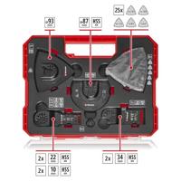 Einhell 708135 XL-PLUS-CASE BiM, HSS Multitool toebehorenset 1 set(s) - thumbnail