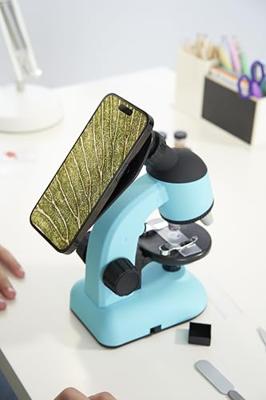 Microscoop - KINDERLICENTIE - Vision Kids - Leeftijd 5+ - Blauw