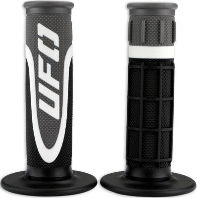 UFO PLAST griffgummi "axiom" rubber grip pair ufo black/white/grey