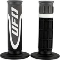 UFO PLAST griffgummi "axiom" rubber grip pair ufo black/white/grey - thumbnail