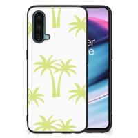 OnePlus Nord CE 5G Bloemen Hoesje Palmtrees - thumbnail