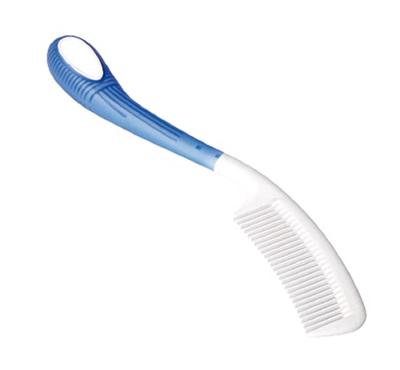 Beauty kam met gebogen steel | Maak een keuze : Kort 37 cm | Etac