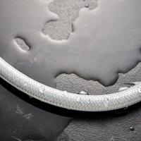 Hansgrohe Designflex doucheslang textiel 200 cm, mat wit - thumbnail