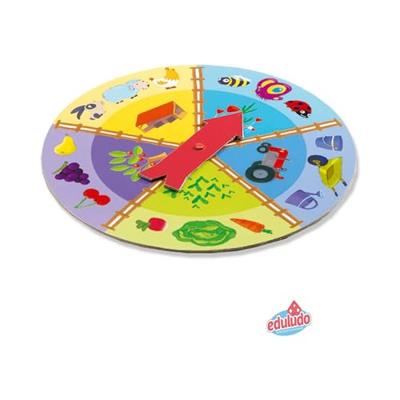 Tacticlo loto boerderij DJECO multi-gekleurd