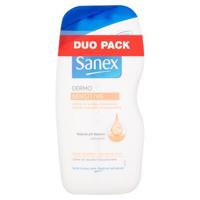 Sanex Sanex Douchegel Dermo Sensitive Duo Pack - 1 Liter - thumbnail