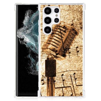 Samsung Galaxy S22 Ultra Anti-shock Hoesje met foto Bladmuziek Samsung Galaxy S22 Ultra Anti-shock Hoesje met foto Bladmuziek