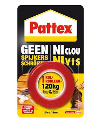 Pattex Montagetape Dubbelzijdig 1,5M