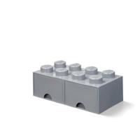 Room Copenhagen LEGO Storage Brick Drawer 8 Grijs opbergdoos - thumbnail