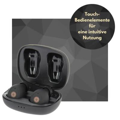 Artsound: Brainwave01 True Wireless in-ear hoofdtelefoon - Zwart Artsound: Brainwave01 True Wireless in-ear hoofdtelefoon - Zwart