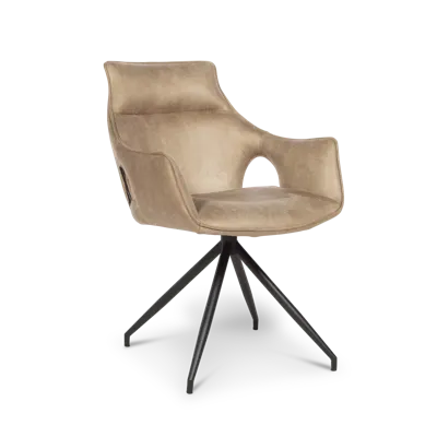 Armstoel Candice - Microleder Liver