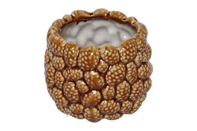 Decostar Countryfield Vaas ro Pine cone M bruin