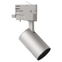 Megaman Marco Mini DBT LED-railspot 3-fasig 12 W LED Zilver, Grijs