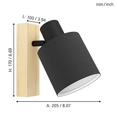 Eglo Landelijk wandlampjeBatallas - 99488