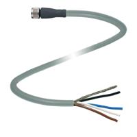 Pepperl+Fuchs 240803-100001 Sensor/actuator connector, geassembleerd Aantal polen (sensoren): 4 15 m 1 stuk(s) - thumbnail