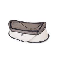 DERYAN Reisbedje pop-up Infant Baby met klamboe crème - thumbnail