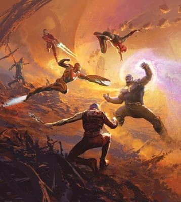 Komar Into Adventure Fotobehang Marvel - Avengers - Epic Battle Titan - IADX5-084