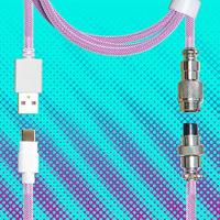 CoolerMaster KB-CPZ1 Coiled Cable/Double-Sleeved/ - thumbnail