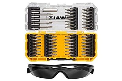 DeWalt Accessoires 53-delige Schroefbitset met zonnebril | In TOUGH CASE - DT70703-QZ DeWalt Accessoires 53-delige Schroefbitset met zonnebril | In TOUGH CASE - DT70703-QZ