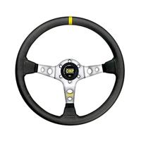 Race stuurwiel OMP OD/1956/AN Ø 35 cm Zilverkleurig - thumbnail