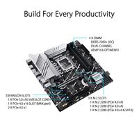 Moederbord Asus PRIME Z790M-PLUS LGA 1700 INTEL Z790 - thumbnail