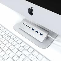 Satechi ST-TCHCRS USB-combi-hub Zilver - thumbnail
