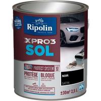 Vloerverf - RIPOLIN - Zwart - Mat - 2,5L - thumbnail