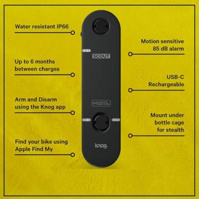 KNOG Scout bike - apple