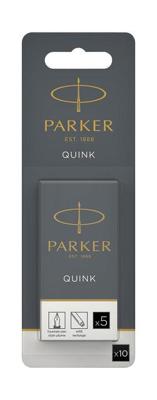 Inktpatroon parker quink zwart Inktpatroon parker quink zwart