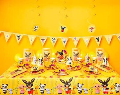 Feestbordjes Bing Geel (8st)