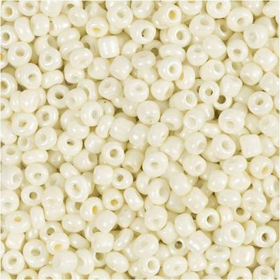 Creativ Company Rocailles, d 3 mm, afm 8/0, gatgrootte 0,6-1,0 mm, parelmoer, 25 gr/ 1 doos Creativ Company Rocailles, d 3 mm, afm 8/0, gatgrootte 0,6-1,0 mm, parelmoer, 25 gr/ 1 doos