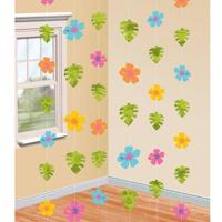 Hangdecoratie Hibiscus draad - thumbnail