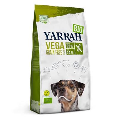 Yarrah dog biologische brokken vega ultra sensitive graanvrij 10kg - thumbnail