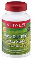 Vitals Rode Gist Rijst Extra Sterk Bio (120ca) - thumbnail