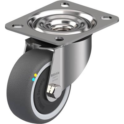 Blickle LEX-PATH 80KFD-ELS Zwenkwiel Wieldiameter: 80 mm Draagvermogen (max.): 100 kg 1 stuk(s)